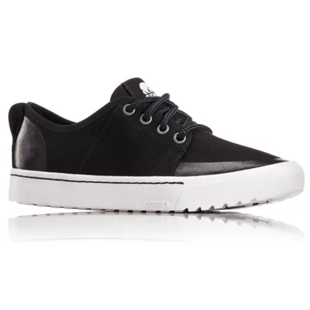 Sorel Black and White High-Top Sneakers